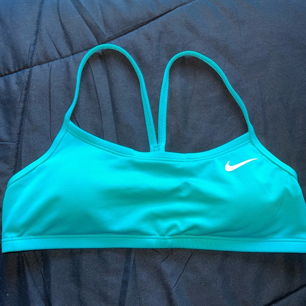 Blue Nike Sports Bra